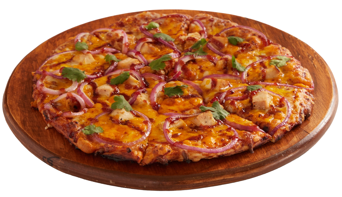 Pizza Thin Crust BBQ Chicken